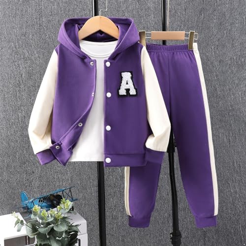 Toddler Kids Casual Hoodie Sweatsuit Tracksuit Set Hoodie Jogger Pants 2pcs Athletic Outfits2