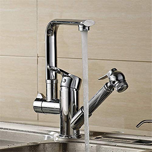 Mélangeur eau froide pour évier de cuisine avec tête pulvérisation multifonction