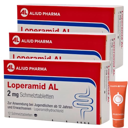 Pharma Perle Loperamid AL 2mg Schmelztabletten 3x12