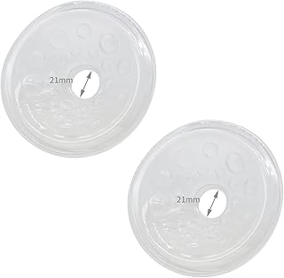 Begical Silicone Flange Cushions Insert 21mm Compatible with Spectra/Medela/BabyBuddha 24mm and Ameda 25mm Shields/Flanges Replace Flange Inserts Spectra Breastpump Parts Reduce 24mm to 21mm 2pc