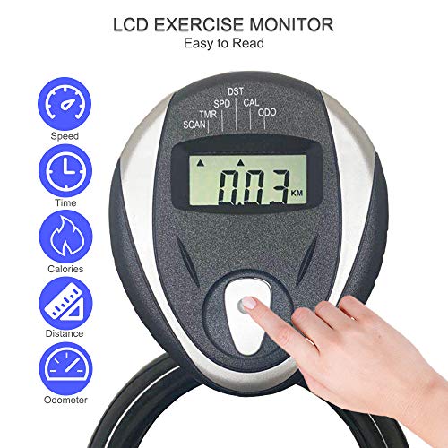 VIEWALL Adjustable Resistance Indoor Exercise Bike Stationary Cycling Bicycle Home Gym Health Workout Fitness Training with Comfortable Seat Cushion Heavy Flywheel Digital Monitor and iPad Mount - Home Fitness Guru VIEWALL Adjustable Resistance Indoor Exercise Bike Stationary Cycling Bicycle Home Gym Health Workout Fitness Training with Comfortable Seat Cushion Heavy Flywheel Digital Monitor and iPad Mount - Image 8