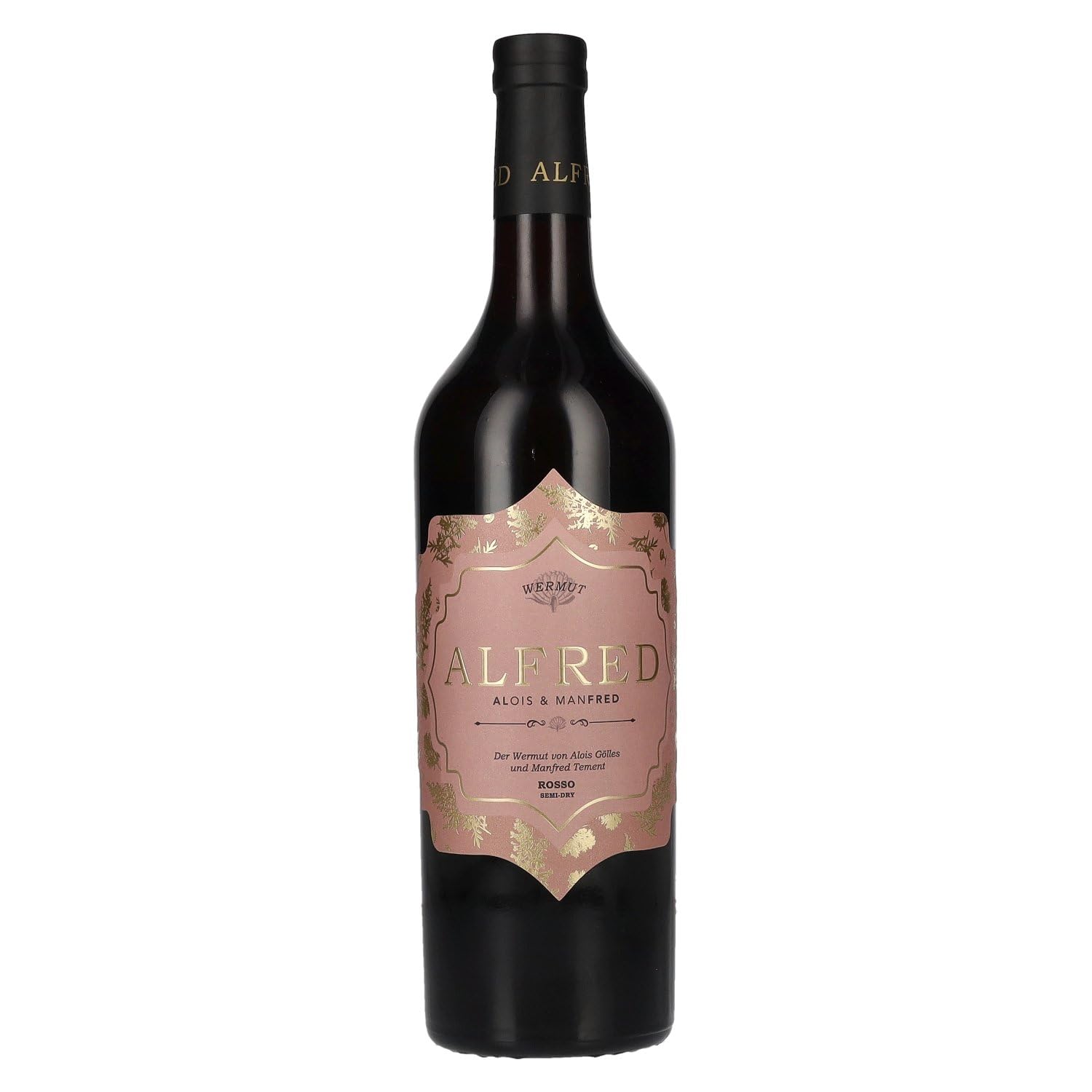 ALFRED Alois & Manfred Rosso Semi-Dry Wermut 17% Vol. 0,75l