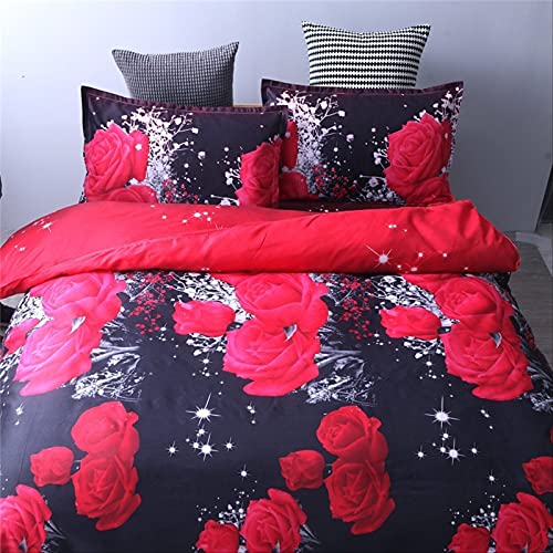 Parure de lit anti-plis en microfine lavable housse 135x200 - 6