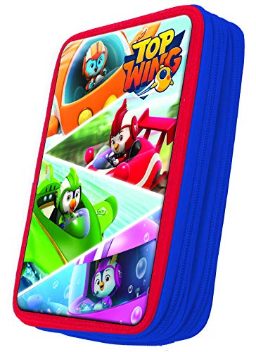 TOP WING Pencil Case - Double Decker (Filled) - Schulmäppchen - Trousse a Crayons - astuccio - plumier 334-90100 Cover