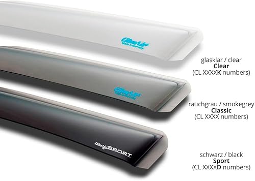 Miniatura 2 de ClimAir Window Visors Master (Rear) Compatible with Dacia Sandero/Stepway III 2021-