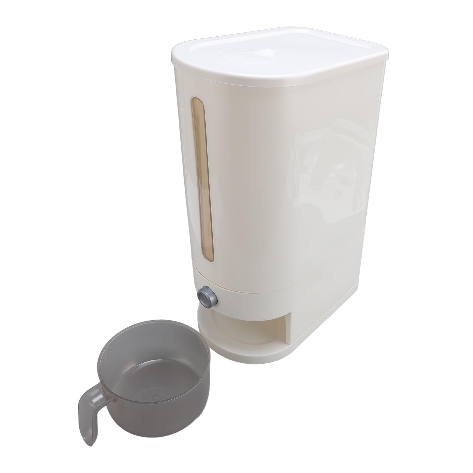 Contenitore per Alimenti in PP, Dispenser per Riso Organizer per