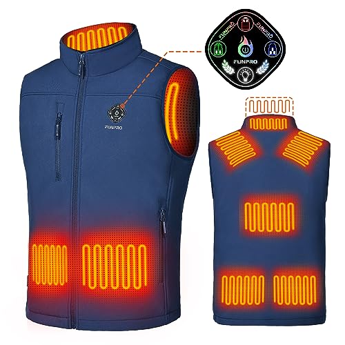Heated Vest for Men and Women: Windproof and Electric - Battery Not Included