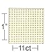 Essentials By Leisure Arts Aida Cloth, 11 Count, Cream Cross Stitch Fabric, Embroidery Fabric, Cross Stitch Supplies for Crafting, Stitching, and Sewing Projects 30X36