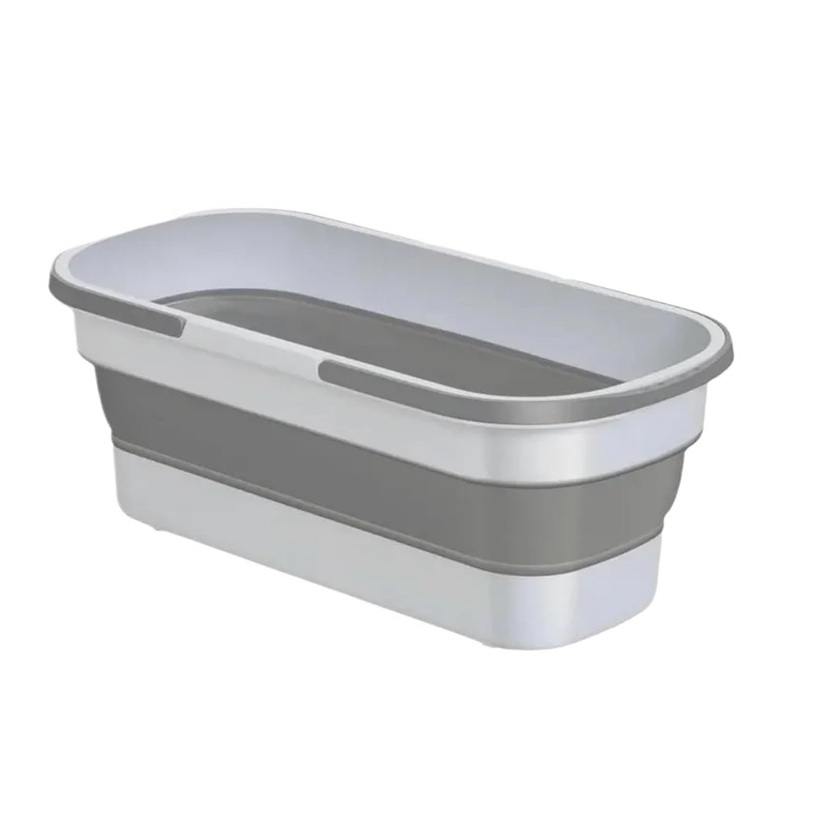 NATTCO Folding Portable Bucket Collapsible Bucket Portable Folding Bucket Car Wash Basin Silicone Washing Bucket Camping Home Foldable Cleaning Mop Bucket (Color : Black)