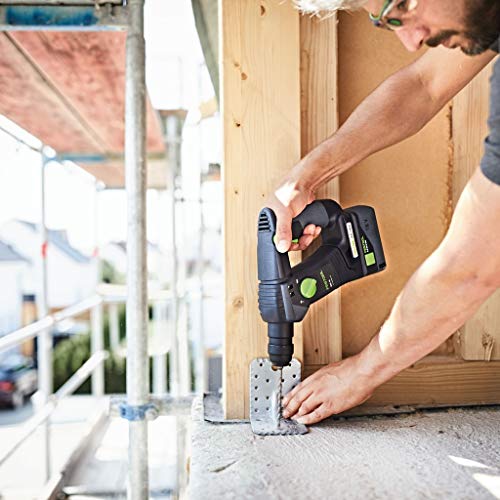 Festool Akku-Bohrhammer BHC 18-Basic + Akkupack BP 18 Li 4,0 HPC-ASI 577057 – Bild 3