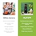 Hurom H400 Cold Press Juicer Machine, Award Winning Masticating Slow Juicer, Easy to Clean, Strainer & Hands Free with Self Feeding, Wide Mouth Hopper, Easy Assembly (Two-Tone Beige)
