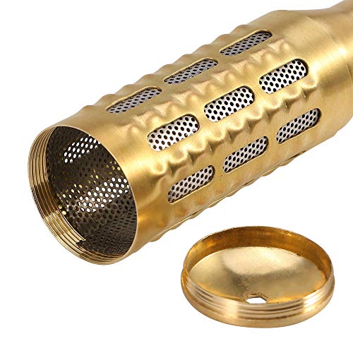 Miniatura 7 de Quemador de rollos Moxa, ANGGREK Big Brass Moxa Roll Burner Moxibustion Masaje Stick