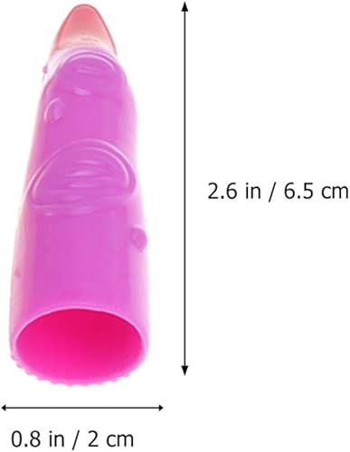 Miniatura 4 de Amosfun Juego de 20 piezas de uñas falsas para Halloween, accesorios de disfraces de Halloween, juegos de dedos falsos, juguetes para cosplay,