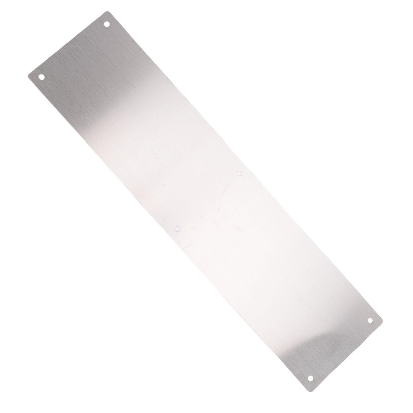Haofy Placa de Acero Inoxidable para Puerta, Protector Decorativo para Puertas Interiores y Exteriores, Evita Arañazos, Abolladuras, 1 par de Placas Inferiores de Autoadhesivas para Oficina en Casa