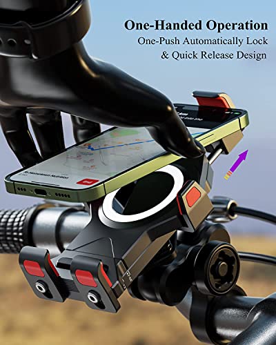 YELLOWFIN Aluminium Alloy Motorcycle Phone Mount - Image 3