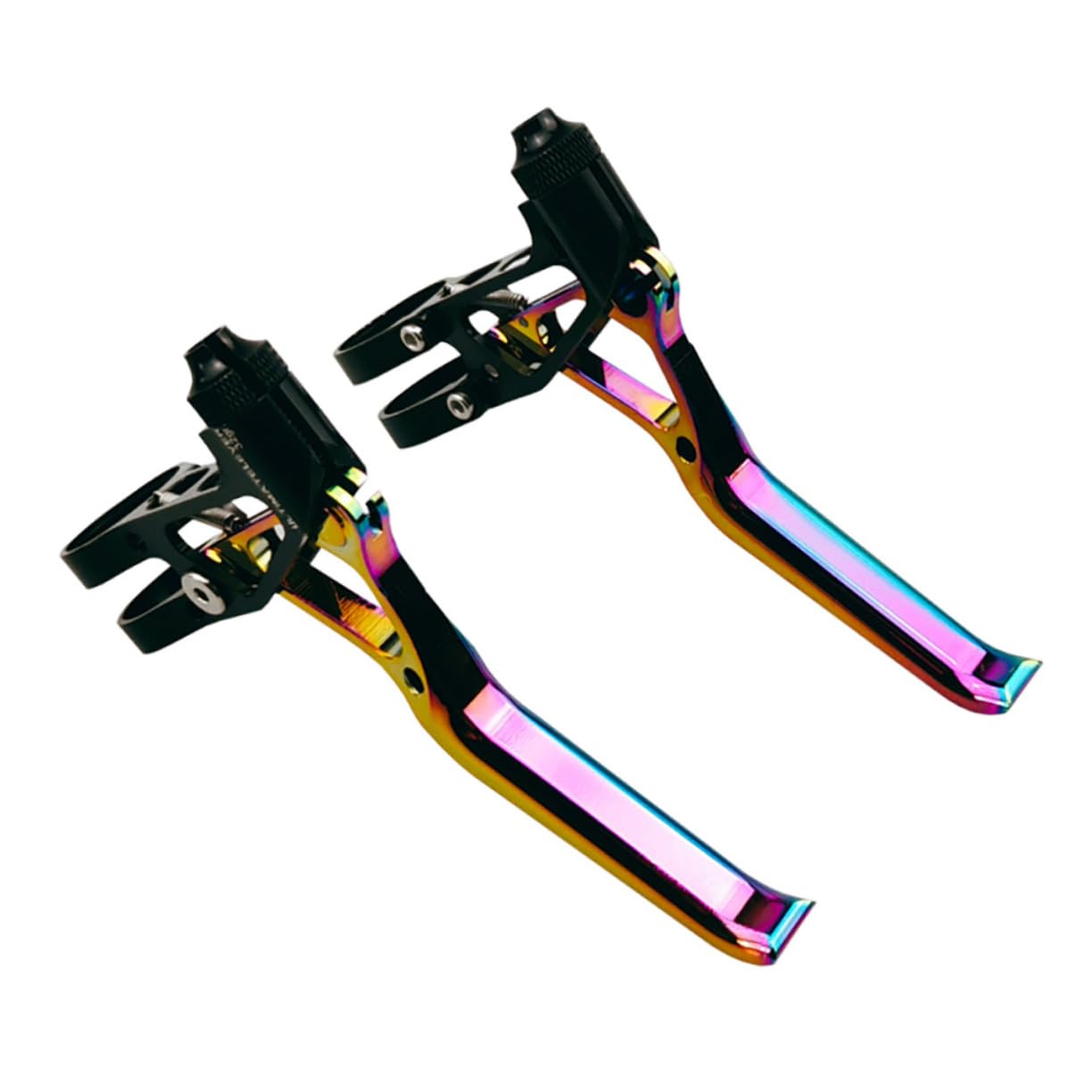 SUPVOX Leve Freni Bici in Lega di Alluminio Leggere 1 Paio | Cnc Lavorazione, Struttura Cava Antiusura, per Cavi Testa Piccola e Bici Pieghevole o Mountain Bike