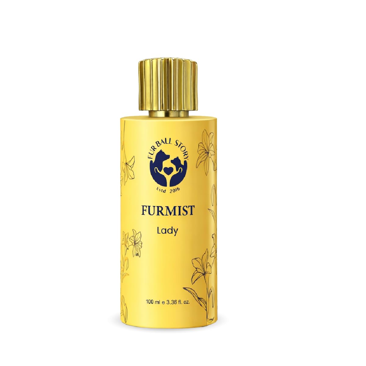 FUR BALL STORY Furmist Female Dog Perfume & Deodorant Spray | Helps Control Odour & Keeps Coat Fresh | Fruity Floral Lon