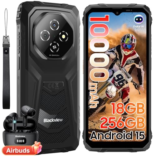 Blackview Fort 1 Rugged Smartphone Android 15, Batteria 10000mAh Telefono