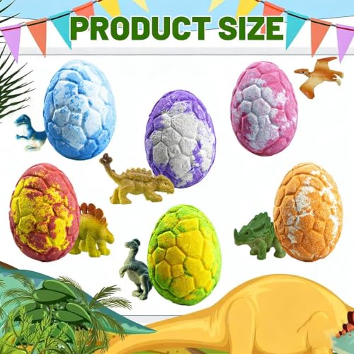 Bombas de baño de dinosaurio para niños que no quieren bañarse en casa 6