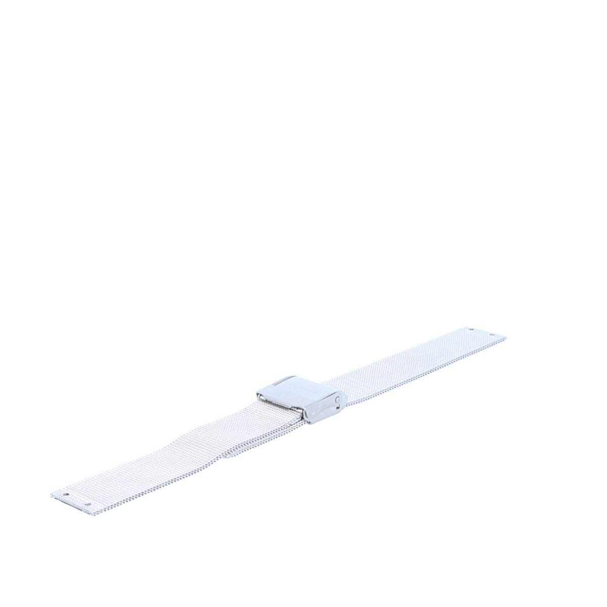 Skagen Cinturino Per Orologio 14mm Acciaio Inossidabile D'argento Milanaise. - 358SSSD