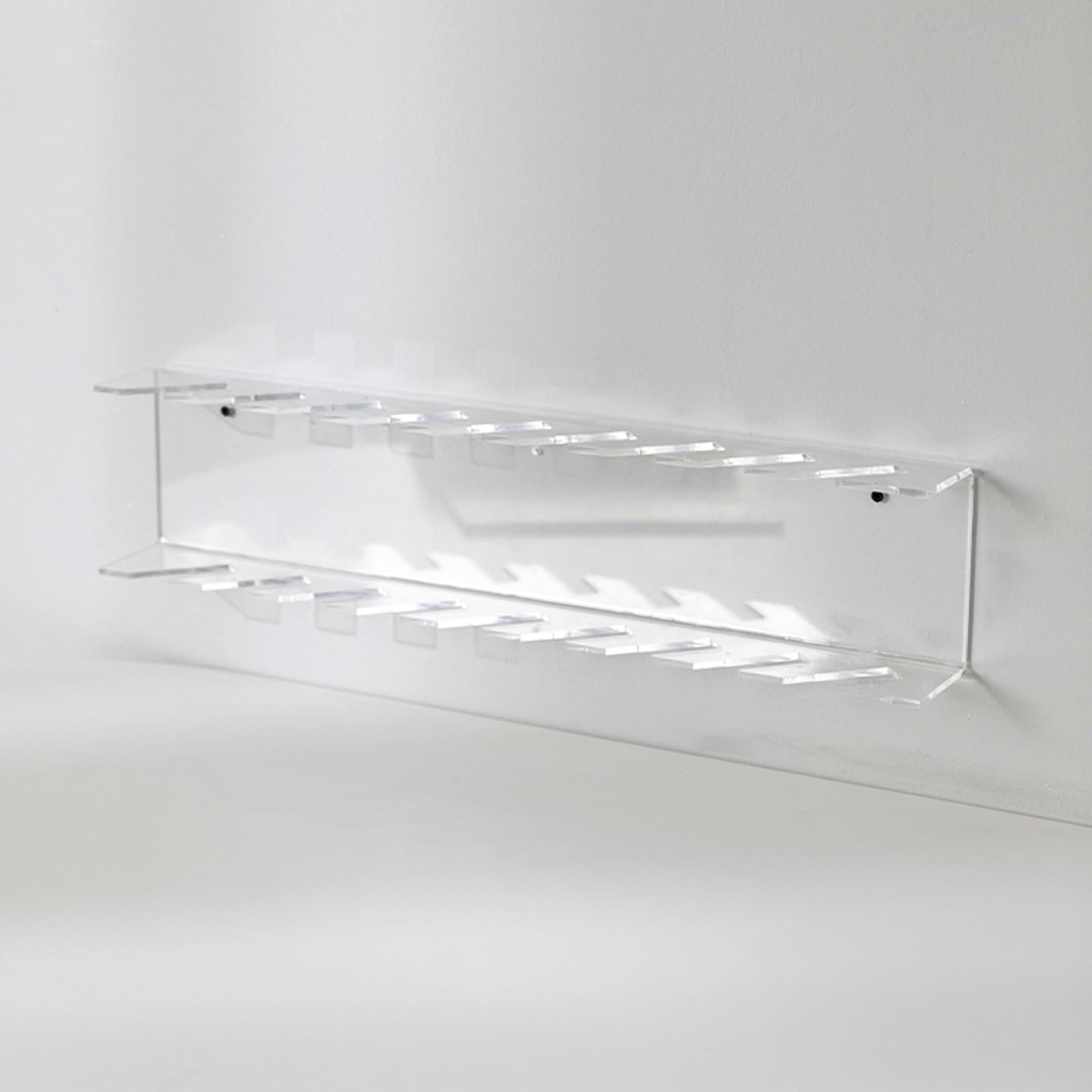 SWENEEN Acrylic Sample Stand,100Cm Rack Ceramic Stone Storage For Bricks,Ideal Exhibition & 100C,Clear-80cm