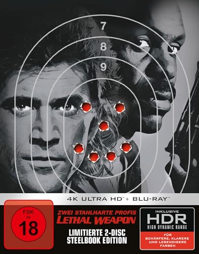 Lethal Weapon: Zwei stahlharte Profis – 4K Steelbook (UHD + Blu-ray Disc)