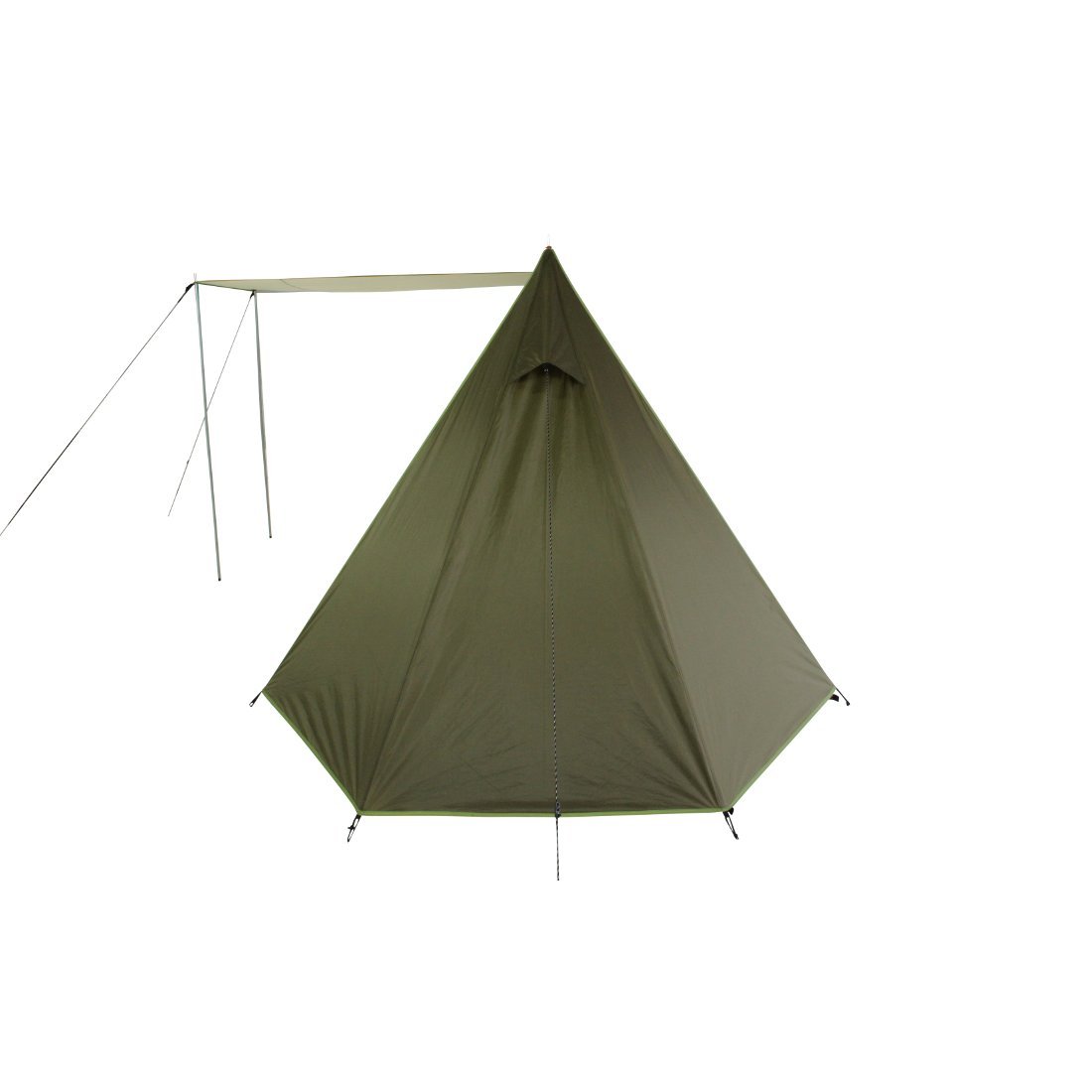 10T Hauszelt für 3 Personen, Farben & Art des Vorbau zur Wahl - Vorraum mit Vorder- oder Seiteneingang, wasserdichtes Hauszelt, 3000mm Firstzelt, Campingzelt, Familienzelt
