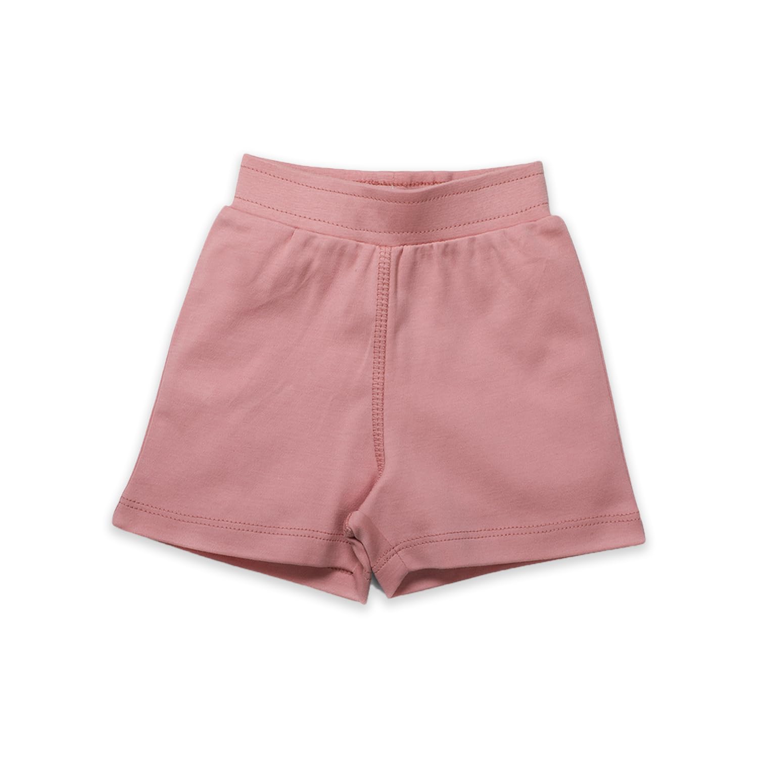 My Milestones Casual Cotton Shorts for Kids/Baby Girls - Pack of 2 (Peach/White) (6 to 9 Months) - Image 5 thumbnail