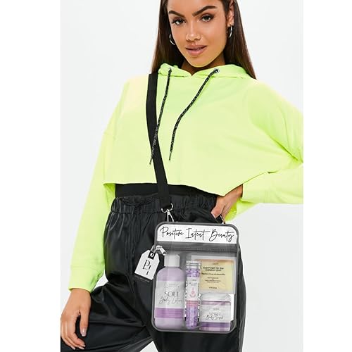 Positive Intent Beauty Set de regalo de cuidado personal, regalos únicos, loción de alma, exfoliante espiritual, jabón de miel, sal de relajación