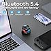 Demipungs G200 Magnetic Bluetooth Speaker, Mini Portable Speaker with RGB Lights, Magnetic Phone Speaker for iPhone/Android, Compact Travel Gadget Gifts for Teenage Boys 16-18, Black