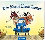 schertler jam 100  Der kleine blaue Laster: Mit stabilen Schiebern  Lustig gereimtes Pappbilderbuch mit Formstanzung für Kinder ab 18 Monaten