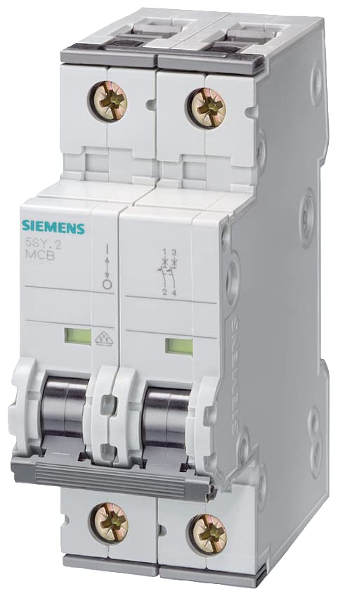 5SY6240-7 | SIEMENS Miniature Circuit Breaker 400 V 6KA, 2-Pole, C, 40A, D=70 MM
