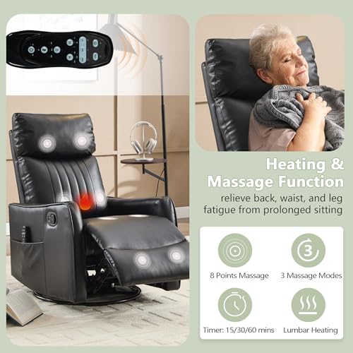 Electric massage recliner chair