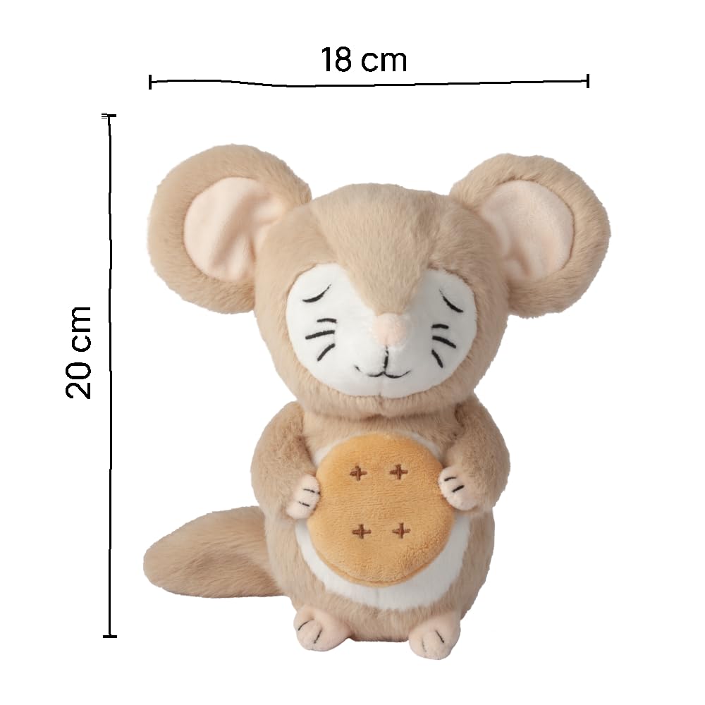 FABA Peluche - Tutti a dormire con Oscar! - Storie Sonore per Bambini e Ragazze 10 Mese+, Riproduzione con Narrativa e FABA+, Giocattolo Educativo, Versione spagnola
