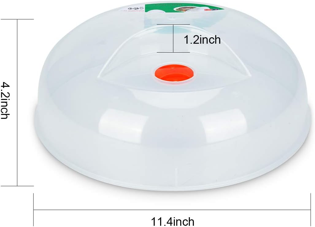 Hоt Dеаlѕ Microwave Plate Cover,Microwave cover for food 11.5 Inch BPA Free Dishwasher Safe (1, Clear) Flаѕh Dеаlѕ - 40% оƒƒ Microwave Plate Cover,Microwave cover for food 11.5 Inch BPA Free Dishwasher Safe (1, Clear)