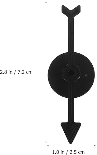 Miniatura 2 de Zerodeko Juego de 25 piezas de flechas Spinners juego de mesa Spinners de plástico interactivo Spinners flecha juguetes para niños DIY mesa fiesta