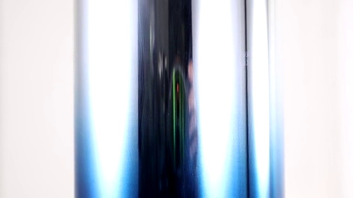 Lámpara de mesa de cristal azul de 27 pulgadas miniatura 7