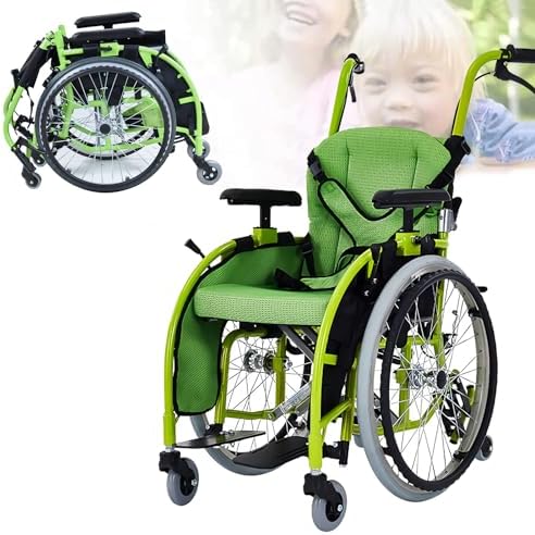 Pediatric Wheelchair for Children, Lightweight Self-Propelled Whe...