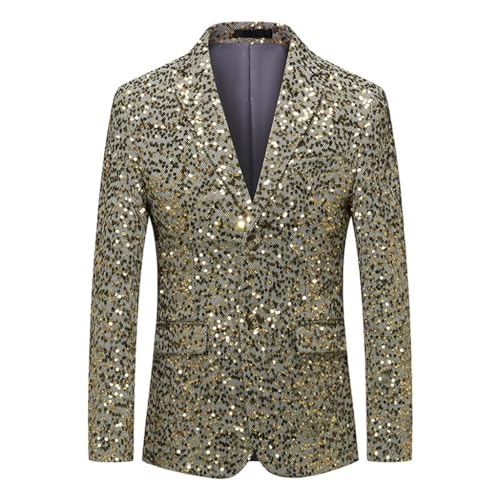 Petit costume décontracté d'affaires veste couche de finition silver L