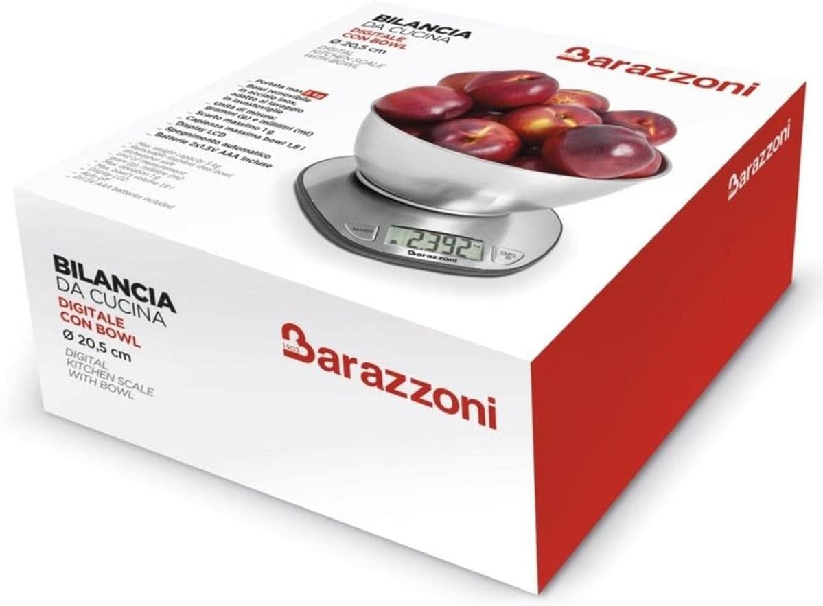 Barazzoni Kitchen Scale, 22,5 X 21,5 cm