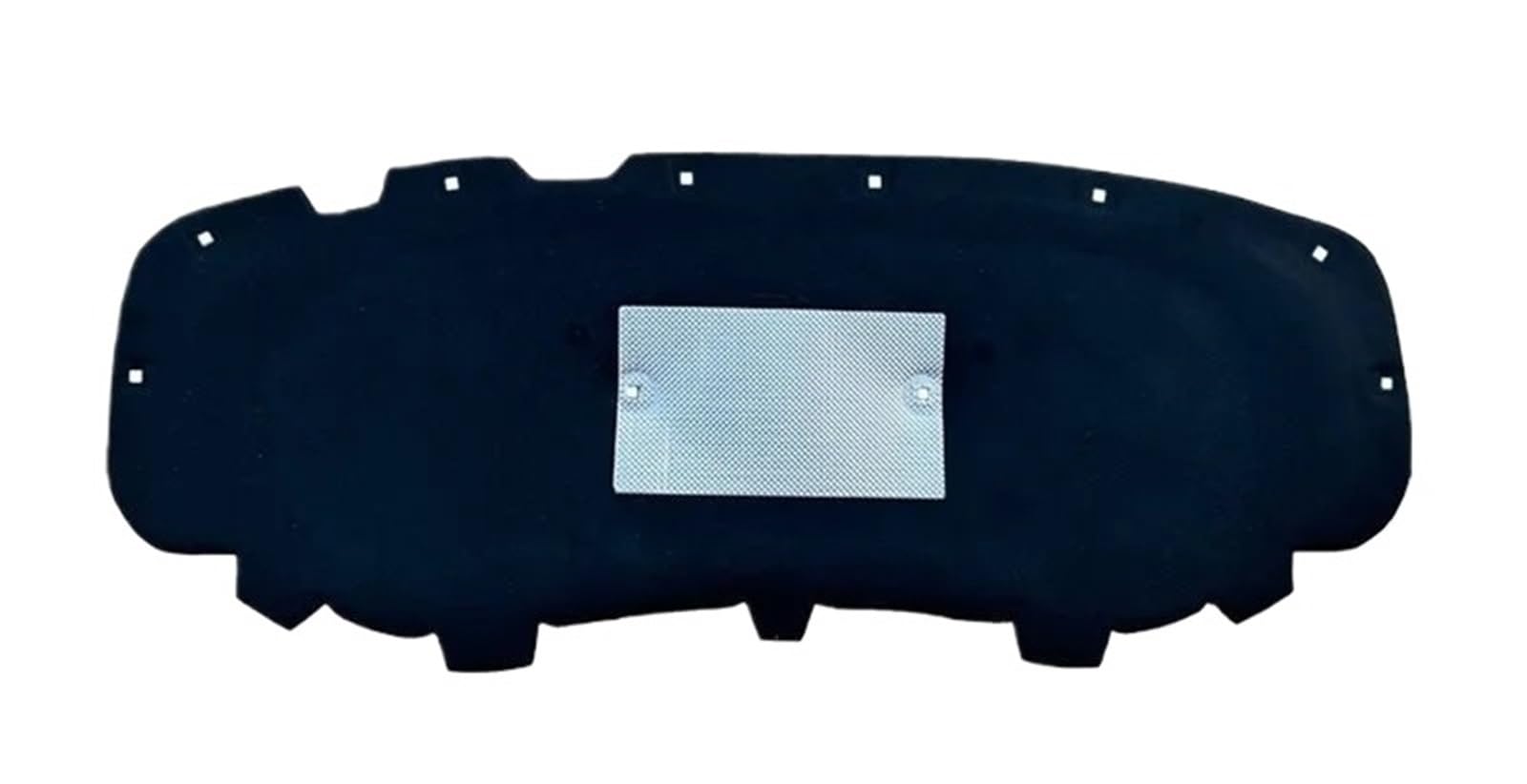 FrontHood Engine Mat Pad Cover for VW for Tiguan for Line AD BW 2017~2025 Car Hood Engine Insulation Pad Soundproof Heat Cotton Cover Liner Mat(B)
