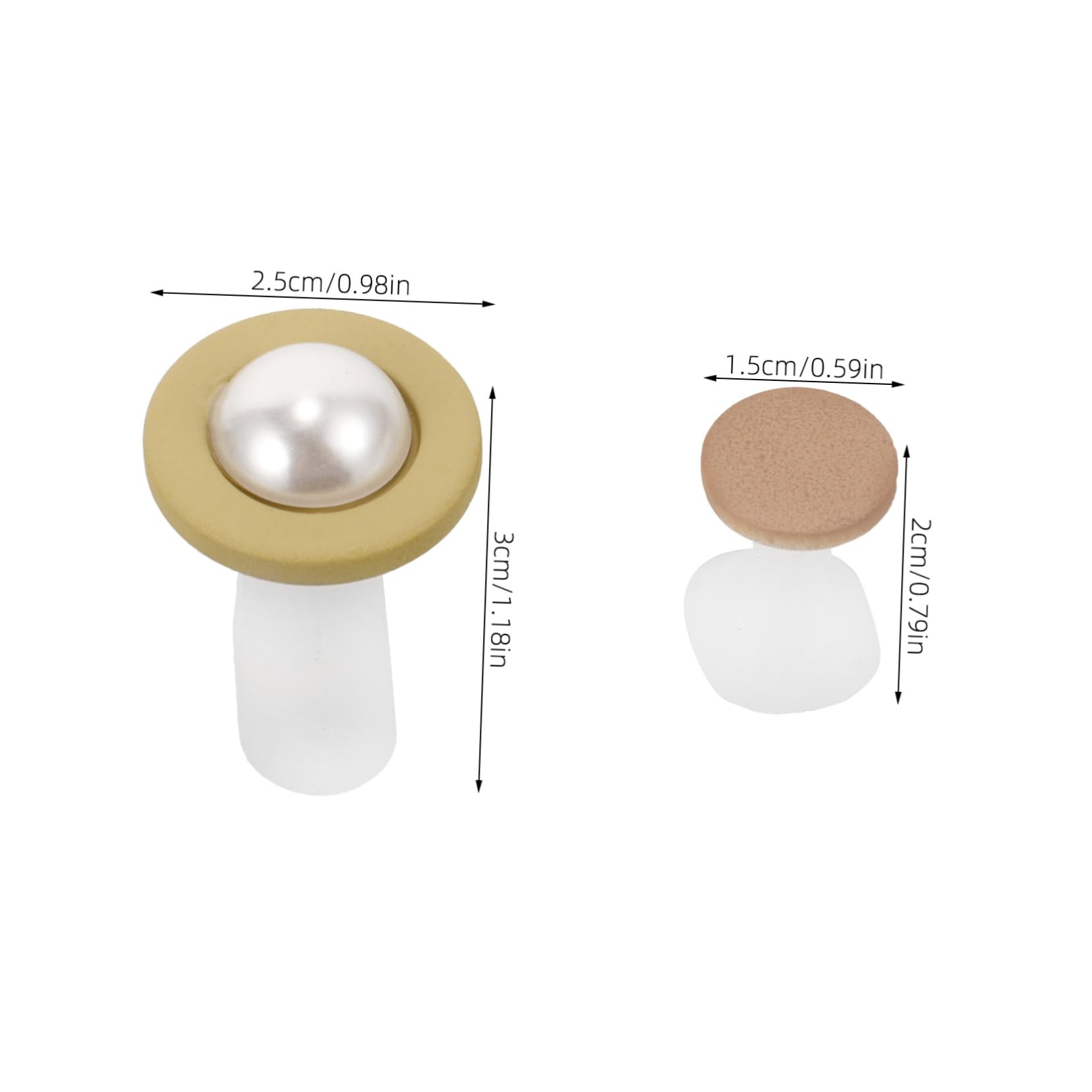 BESTYASH 8 Pack Silicone Toe Separators Toe Spacers for Nail Polish for Comfort