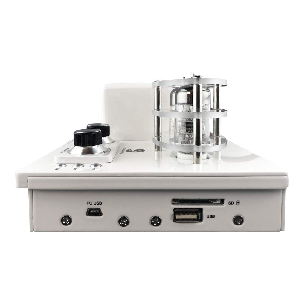 HiFi Mini USB 6C3 Vacuum Tube Amplifier USB DAC Lossless Music White