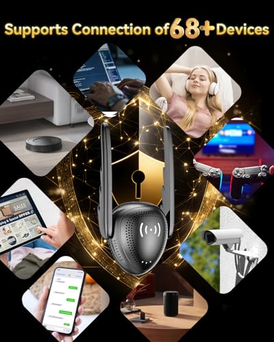 Image of 2026 Upgraded WiFi Extender, Works with 99% Router