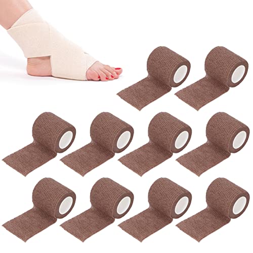 Tattoo-handvatband, zelfklevende bandage-omslag Multifunctioneel voor fitness voor tatoeage voor sport(Koffie kleur) - Image 2