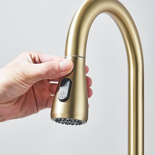 Miniatura 2 de Grifo de cocina giratorio de 360° - Grifo mezclador de agua fría y caliente de 2 vías, mango único, acabado blanco, ideal para fregaderos de cocina