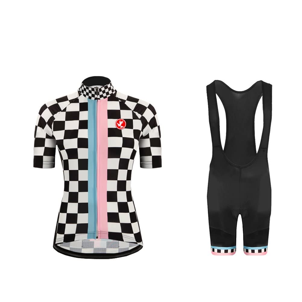 UGLY FROG Womens Biking Clothes Fashion Cycling Jersey and Shorts Set