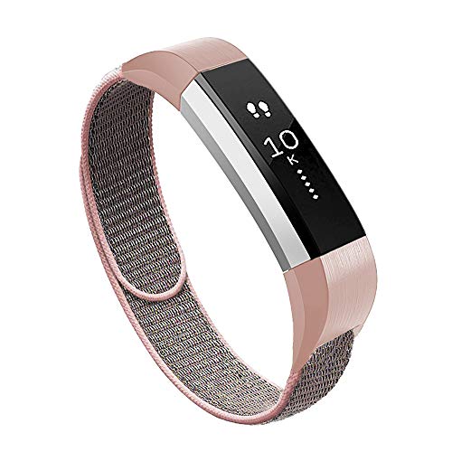 VEAQEE Compatible Alta Ace Nylon Bands, Soft Nylon Breathable Sport Wristbands for Women