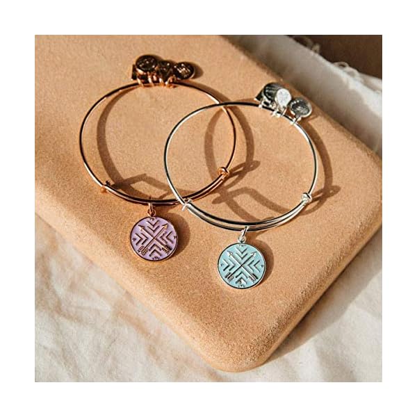 Alex-and-ANI-Path-of-Symbols-Expandable-Bangle-for-Women-Arrows-of-Friendship-Charm-Shiny-Finish-2-to-35-in Alex and Ani Path of Symbols Expandable Bangle for Women, Arrows of Friendship Charm, Shiny Silver Finish, 2 to 3.5 in