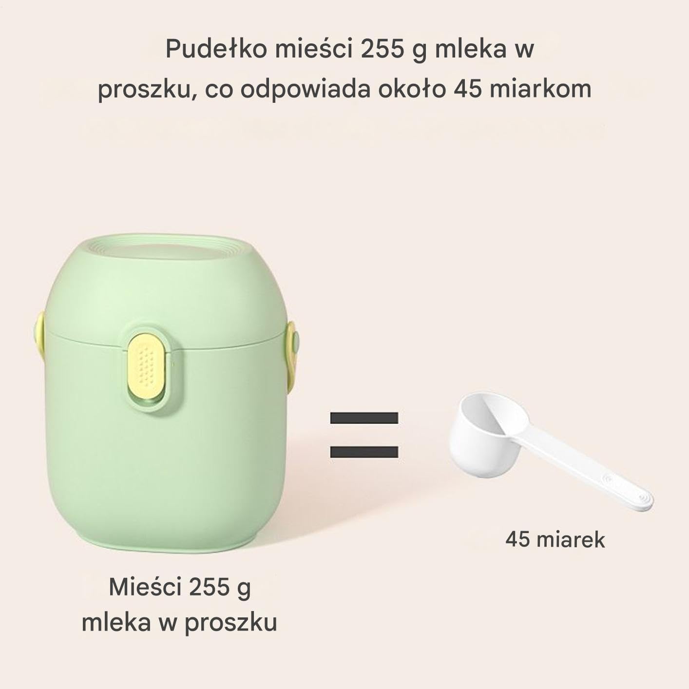 Pojemnik Na Mleko Modyfikowane Dla Niemowląt Przenośny | Pojemnik Na Jedzenie Dla Niemowląt Z Miarką | Pudełko Mleko W Proszku Rodzin W Podróży Nowych Rodziców Wózków Przejazdów Dom Pojazdy Sam